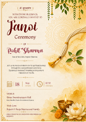 Janoi & Thread Ceremony